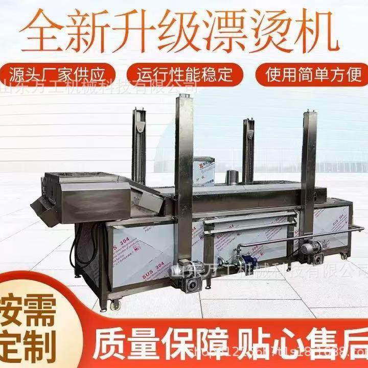 商用马铃薯龙须菜海鲜果蔬药材清洗漂烫机连续式菌菇漂烫清洗机,机械设备,消毒灭菌设备,淘宝优惠券,粉丝福利购,淘宝优惠卷