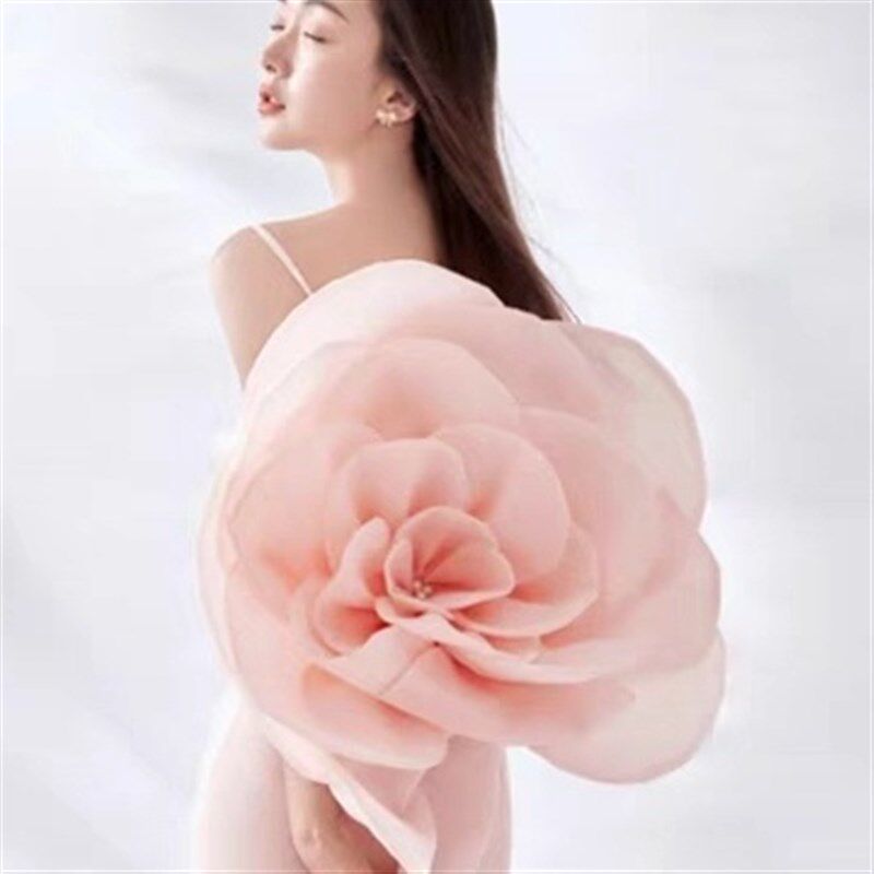 涵妃娅纯手工花朵配饰婚纱礼服摄影拍写真闺蜜旅拍造型轻法氛围感