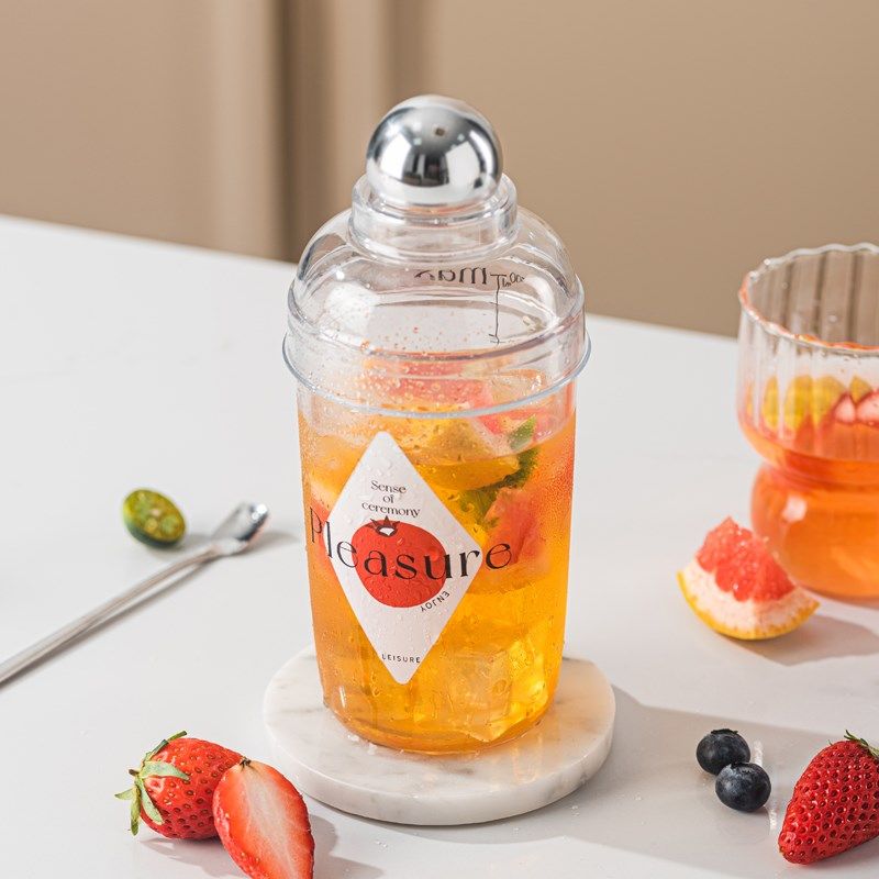 雪克杯手摇暴打柠檬茶家用饮料自制作工具套装调酒器壶奶茶捣冰棒