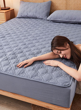 A类抗菌防水床笠全棉135x200床罩隔尿透气150190可机洗床笠罩a