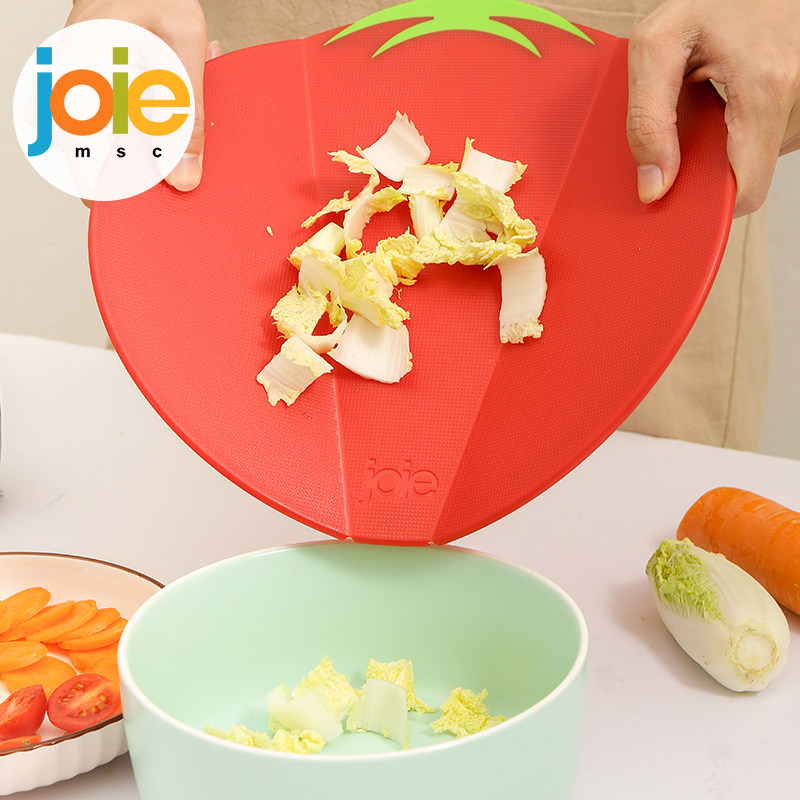 joie创意番茄家用案板圆形硅胶砧板面粘板塑料水果菜板和面擀板,厨房/烹饪用具,砧板/菜板,淘宝优惠券,粉丝福利购,淘宝优惠卷