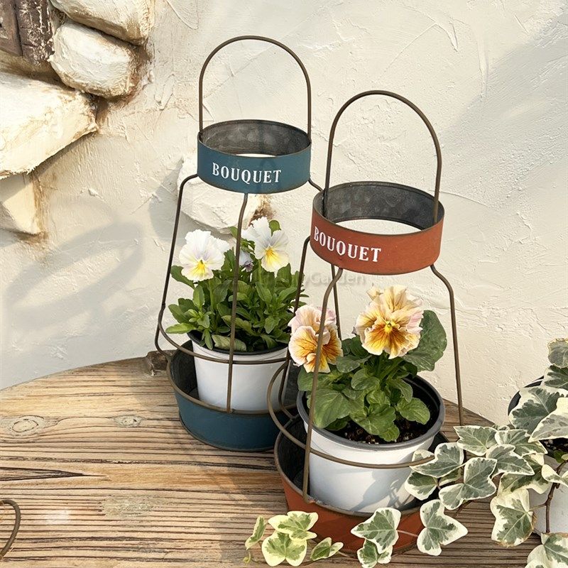 铁艺复古做旧煤油灯吊灯造型花架花盆烛台摆件花园阳台装饰品杂货,鲜花速递/花卉仿真/绿植园艺,花篮,淘宝优惠券,粉丝福利购,淘宝优惠卷