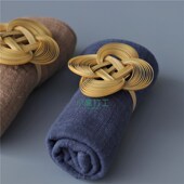 小宽竹工茶道茶巾收纳花箍结茶艺装 饰收纳艺术创意非遗纯手工编织