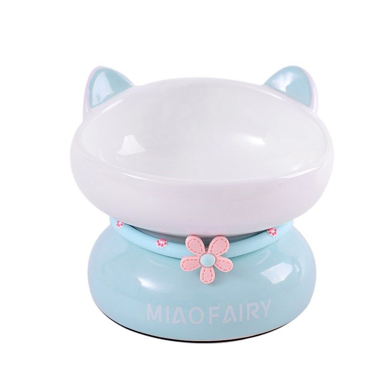 猫碗陶瓷高脚保护颈椎防打翻喵仙儿陶瓷碗猫用猫食盆水碗猫咪用品,宠物/宠物食品及用品,猫狗碗/慢食碗,淘宝优惠券,粉丝福利购,淘宝优惠卷