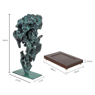 铜韵堂丨太湖石摆件靠山灵璧奇石头中式家居客厅玄关装饰案头清供