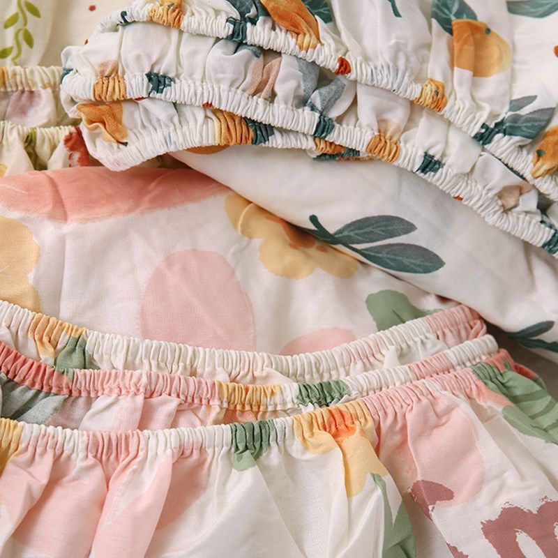 2024新款纯棉斜纹床笠全棉单件防滑床套罩席梦思全包防尘保护罩,床上用品,床笠,淘宝优惠券,粉丝福利购,淘宝优惠卷