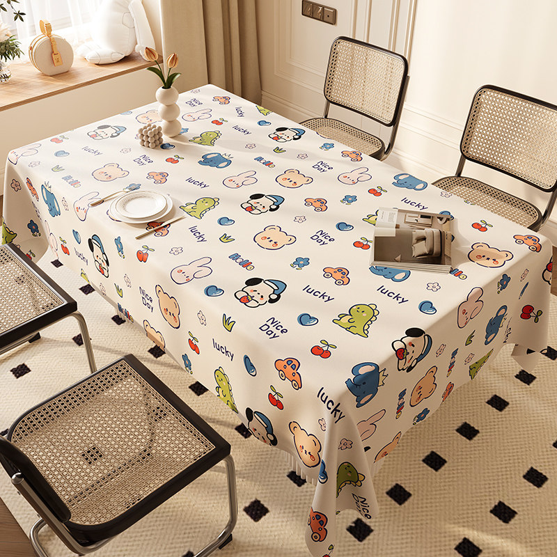 客厅长方形防水防油免洗餐桌桌布家用防烫隔热耐高温茶几台布垫子,居家布艺,桌布,淘宝优惠券,粉丝福利购,淘宝优惠卷