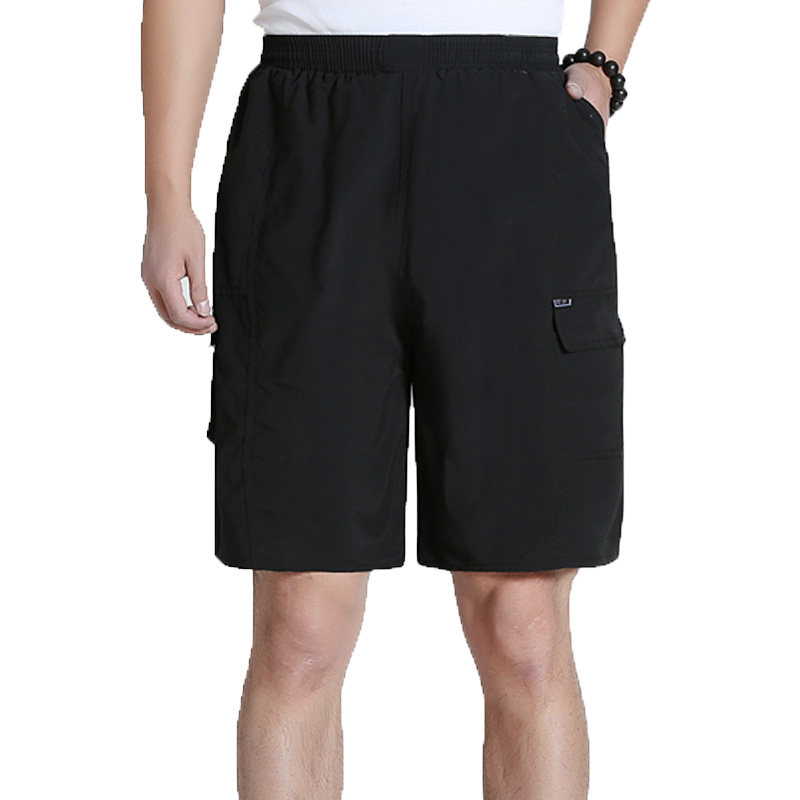 夏季中老年短裤男爸爸装薄款中年男士棉裤沙滩五分裤老人休闲中裤,男装,休闲裤,淘宝优惠券,粉丝福利购,淘宝优惠卷