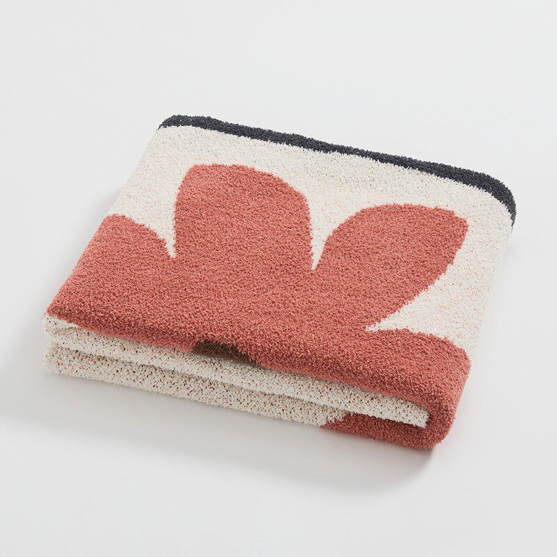 午睡毯子小学生女生宿舍小毯子半边绒婴儿冬防静电保暖毯自习毯子