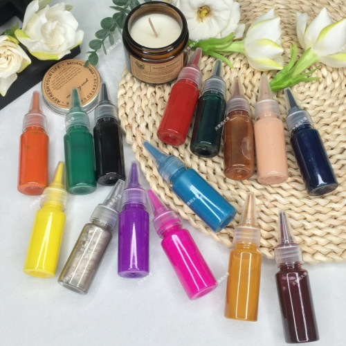 天青阁 大漆合成漆腰果漆 漆扇染料天然漆漂漆扇亲子非遗漆扇DIY