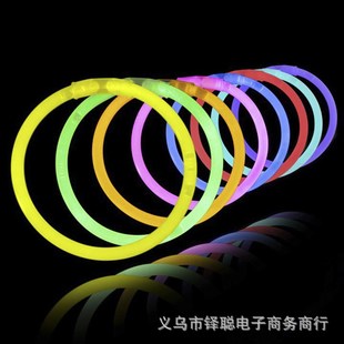 发光led荧光棒送接头桶装银光棒地摊夜市酒吧蹦迪套圈圈玩具