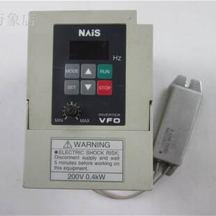 Panasoni 变频器 VF0 BFV00042GK 0.4KW 220V 实物拍摄