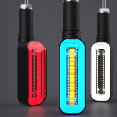 LED流水转向灯 电动车改装前后转弯灯 DC12V通用ZX1