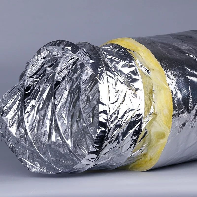 玻纤布保温软管 铝箔保温软管玻璃纤维中央空调专用通风管冷风管,基础建材,风管,淘宝优惠券,粉丝福利购,淘宝优惠卷