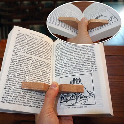 Creative Handmade Thumb Book Page Holder Book Expander Thumb