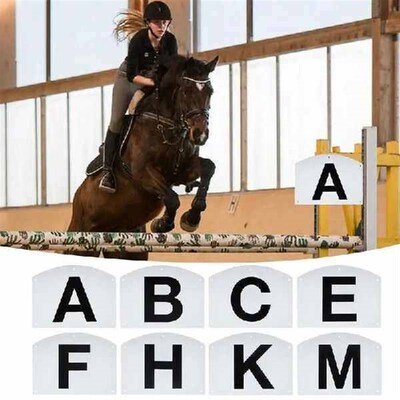 Training Dressage Markers 8 Pieces Sturdy Dressage Markers