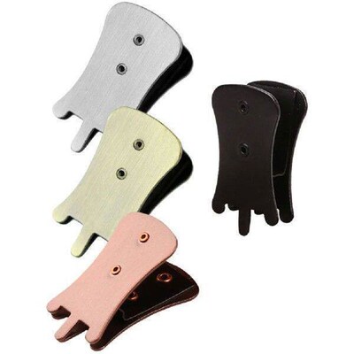 4 Pcs Erhu Mute Clips Steel Portable Practice Musical