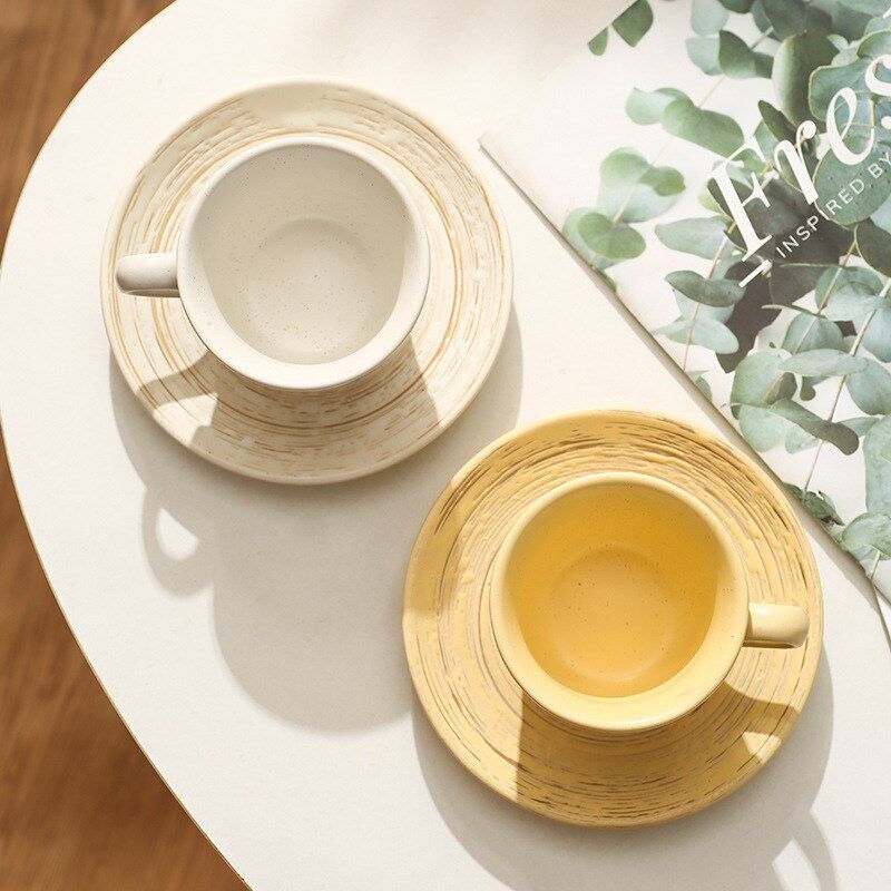 Breakfast ceramic mug afternoon tea coffee cup milk tea cup图片