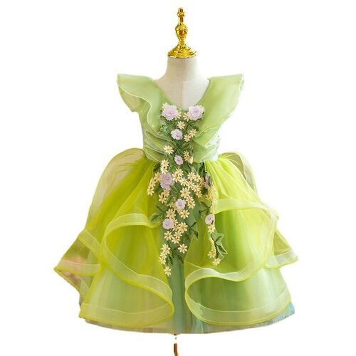 Girls Dress Princess Dress Pompous Dress Childrens Show Ev
