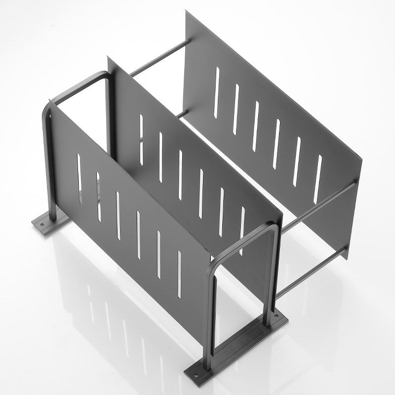 太空铝电视机墙上机顶盒路由器壁挂式收纳盒支架多层投影仪置物架