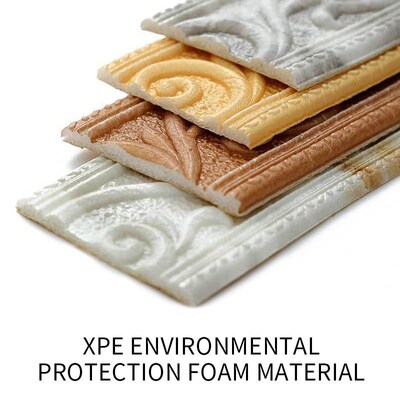 3d Foam Wall Stickers Self Adhesive Waterproof Baseboard Wal