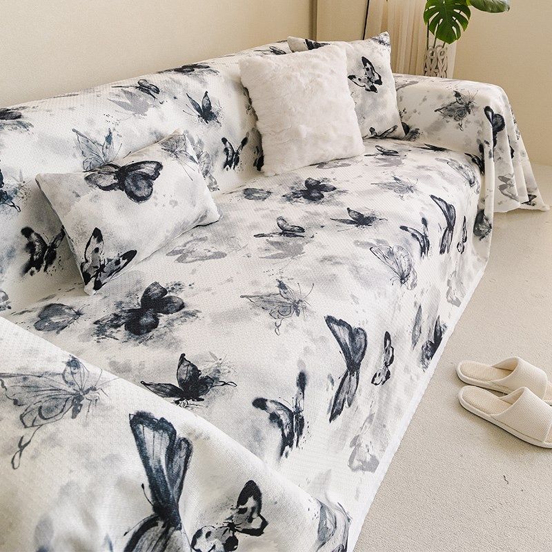 法式高级感沙发盖布巾四季通用20新款一整张全盖毯防滑沙发罩,居家布艺,沙发垫,淘宝优惠券,粉丝福利购,淘宝优惠卷