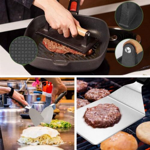 Stainless Steel Barbecue Tool Set oking Spatula mbination Gr