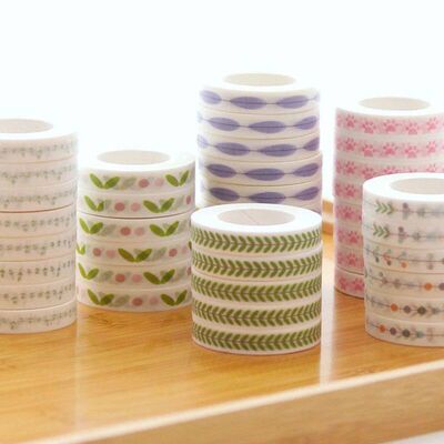 7mm*10m Heart Kawaii Washi Tape Decoration Scrapbooking Pape