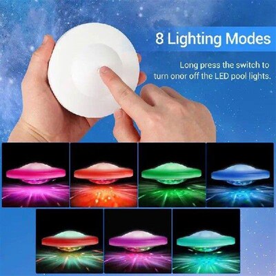 Floating Pool Lights Waterproof Pool Light Float Decoration