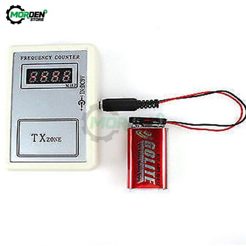 DC 7.5-10V Handheld Remote Control Wireless Frequency Meter