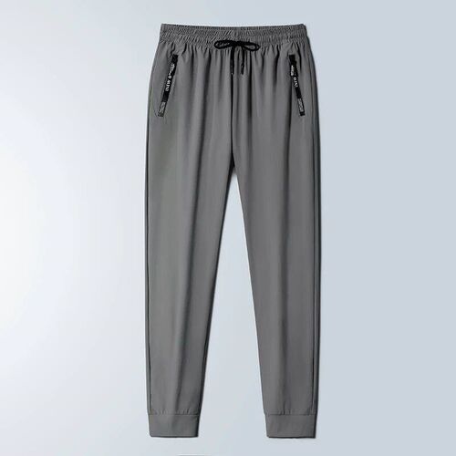 2024 New Ice Silk Pants for Mens Summer Thin Casual Pants f