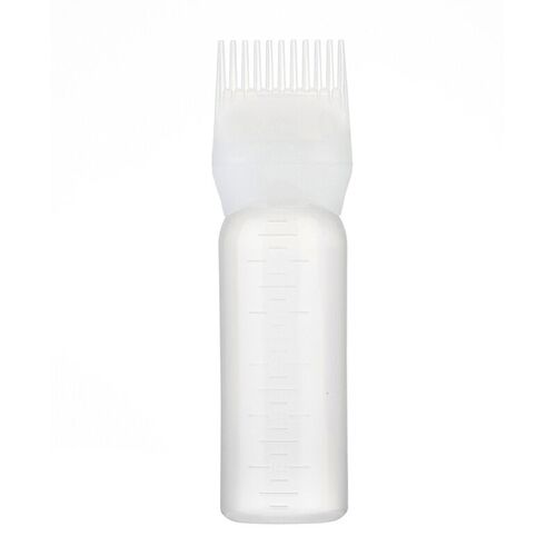 120ml Multicolor Plastic Hair Dye Refillable Bottle Applicat