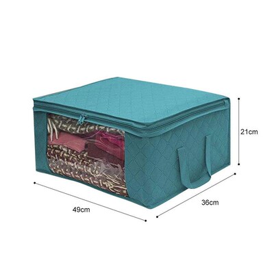 Large Capacity Clothing Storage Box Folding Non Woven Fabric