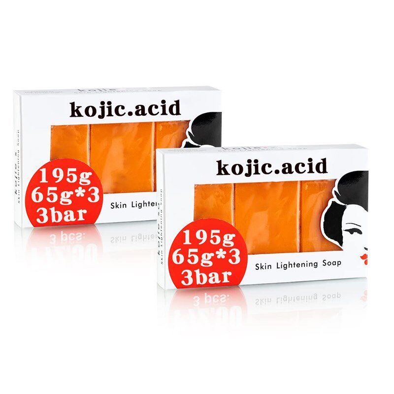 Kojic acid soap 曲酸皂木瓜皂手工姜黄皂柠檬香皂图片