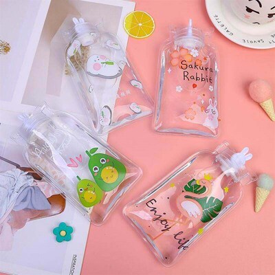 Top Hot Water Bottle Warm Belly asure Cartoon Water-filled P