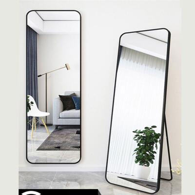 Full Length Mirror,Floor Wall-Mounted Hanging Standing Frame