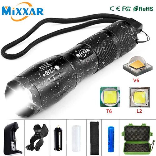 ZK30 14000 Lumens L2/V6 Bike/Cycling Light for Bike Front Le