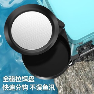 钓鱼箱钓箱可坐带伞全202新款超轻可坐多功能钓鱼箱新型鱼箱渔