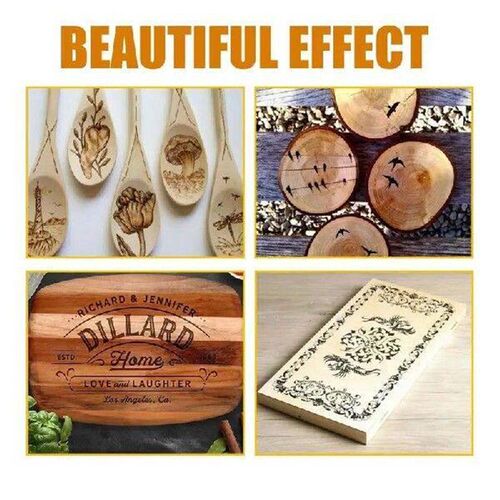 Torch Paste For Wood Burning Heat Sensitive Wood Craft Burn