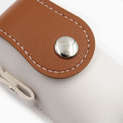 1pc golf ball PU leather waist bag for golf gift pink brown