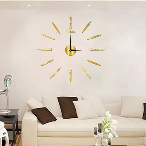 3D Luminous Wall Clock ers DIY Digital Clock Reloj De Pared