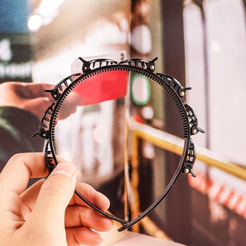 2023 New Double Bangs Hairstyle Hair Clips Hairpin Head Hoop