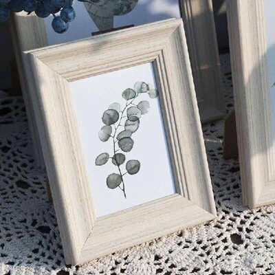 Classic Walnut Texture Picture Frame Retro Picture Frame 6