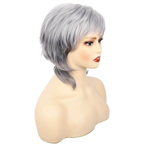Wig warehouse for elderly people, synthetic wig