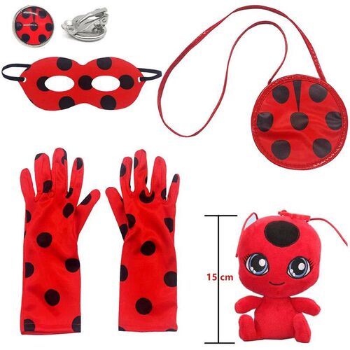 Christmas Child Bug Costume for Girls-Red Dress Halloween