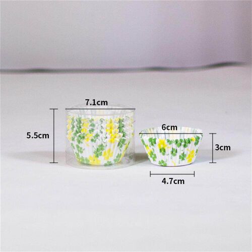 100PCS Muffins Cake Paper Cups Cupcake Wrappers Baking Cups