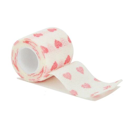 1/6/10 Pcs  White love heart  Printed  motion  Self Adhesive