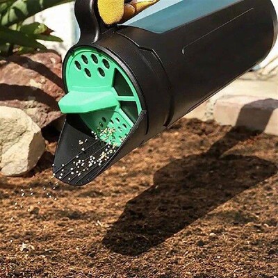 Handheld Seed Spreader Hand Spreader Shaker Adjustable
