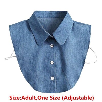 New Lapel Fake Collar Vintage Detachable Shirt False Collar