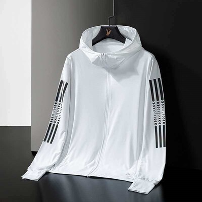 Sunscreen Clothing Mens Summer Ice Silk Thin New Style Skin